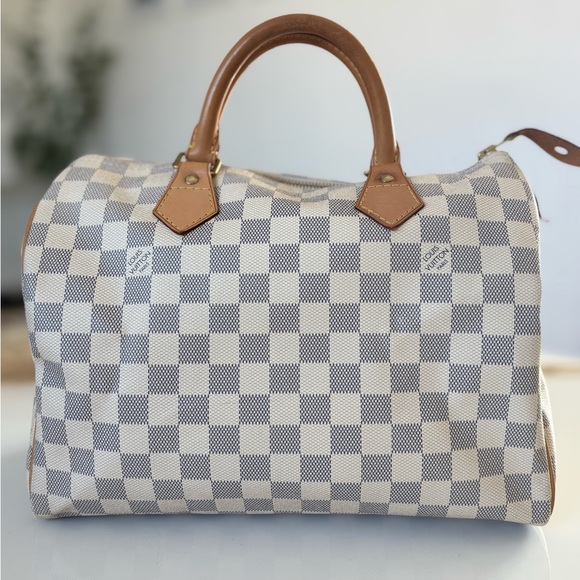 Louis Vuitton Speedy 30 Azur - Picture 4 of 16